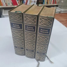 (Platone) I dialoghi 1964 Rizzoli 3 volumi