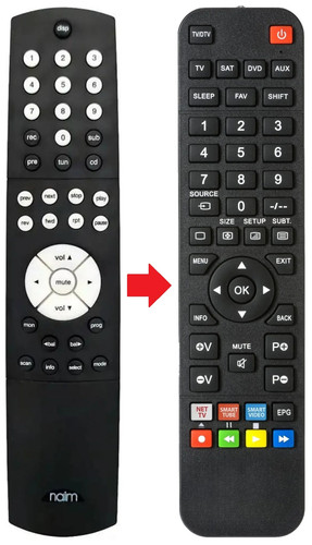 Telecomando adatto per naim - per,