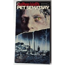 Pet Sematary VHS Tape BRAND