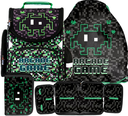 Set zaino scuola - , pixel