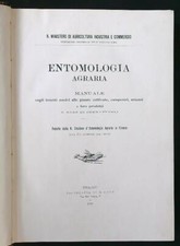 ENTOMOLOGIA AGRARIA AA.VV. TIPOGRAFIA DI M. RICCI 1915  RILEGATO