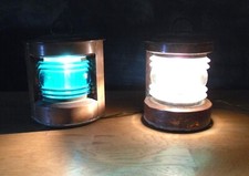 VECCHIE LANTERNE PER BARCA ANNI 60 OLD LANTERN FOR BOAT 60s