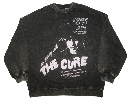 Felpa the cure taglia m - the,