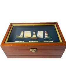 Faro Vetro Top Legno Scatola