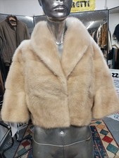 Bolerino in Visone Beige