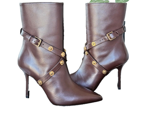 Stivaletti versace pelle - stivaletti,