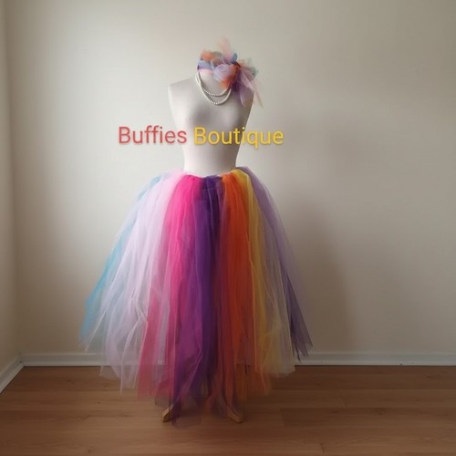Gonna tulle arcobaleno - gonna,
