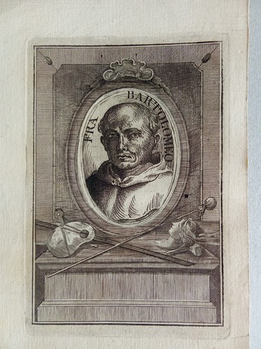 Incisione rame 1700 fra - incisione,
