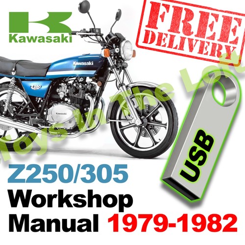 Kawasaki 250 305 manuale - kz,