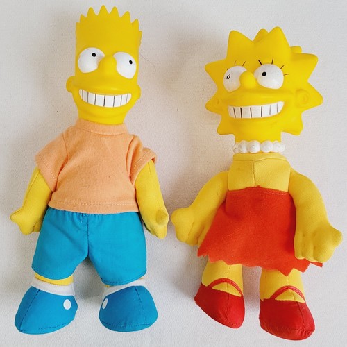 Lotto bambole bart lisa - &,