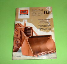 RARO! LIBRETTO ISTRUZIONI FIAT TRATTORI FL8 VINTAGE BROCHURE MANUALE ANNI 60