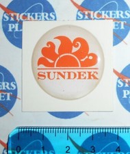 ADESIVO VINTAGE AUTOCOLLANT ADESIVO AUTO MOTO TUNING SUNDEK SWIMWEAR 3D