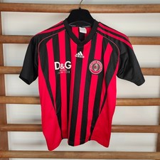 t-shirt calcio AC Milan Academy special 2011. Adidas - D&G junior - 152 cm