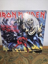 IRON MAIDEN "THE NUMBER OF THE BEAST" VINILE LP 