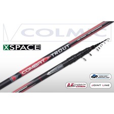 Canna trota lago laghetto Colmic TM-S carbonio leggere reattive