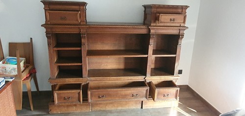 Libreria antica stile liberty - libreria,