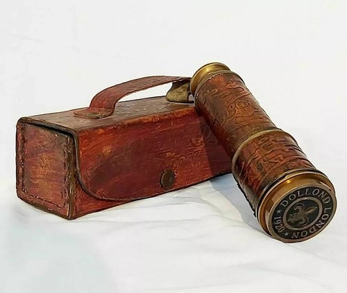 Antico ottone telescopio - antico,