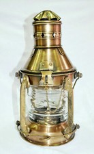 Lanterna faro ottone antico