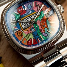🔝 Orologio POP ART ✦