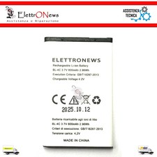 Batteria per Doro Easy 5030, Doro Easy 6520, Doro Easy 6050, BL-4C 800mAh Nuova