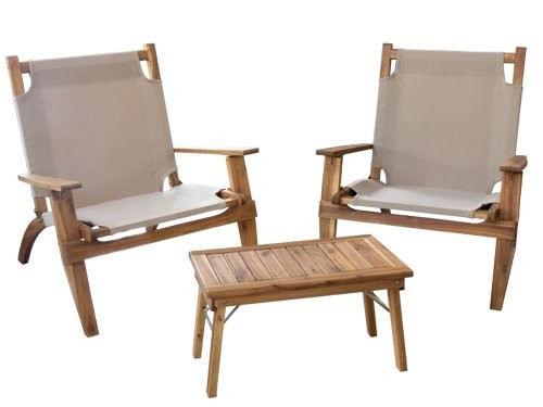 Set garden wood cottonclub - wood,