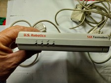 Modem Fax 56k 3Com U.S. Robotics Vintage