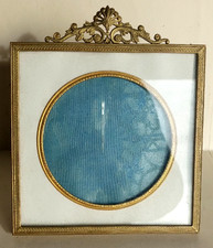 Ancien Cadre Photo En Laiton