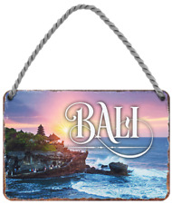  Targa in latta ''Bali'' 18x12