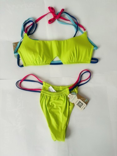Bikini vert néon - vert, sexy