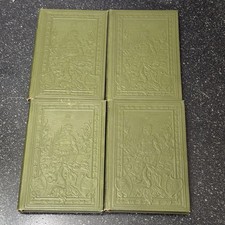 Antique German Book Set: Goethe Faust, Eichendorff, Bürger, Uhland Poetry