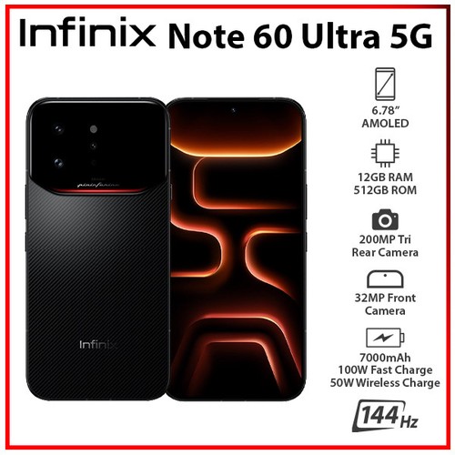Infinix note ultra black - infinix,