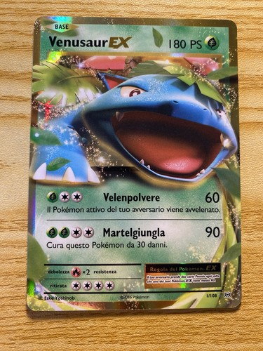 Pokemon venusaur 108 - ex, 1/108
