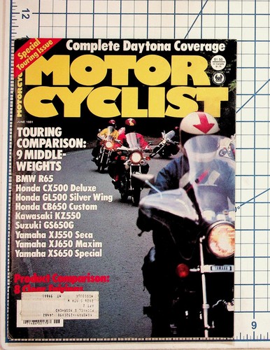 Motor cyclist june 1981 - june,