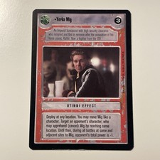 Carta Decipher Star Wars CCG Yerka Mig 1995