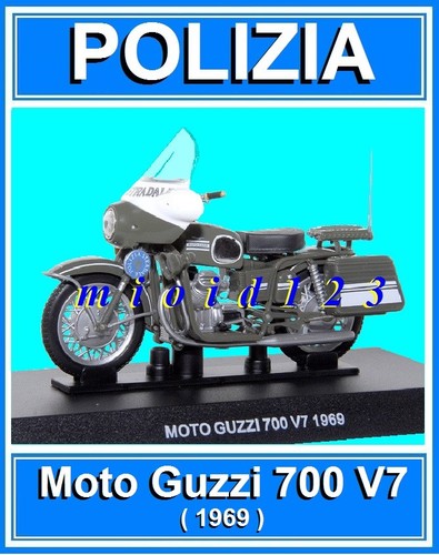 Polizia moto guzzi - 1/24,