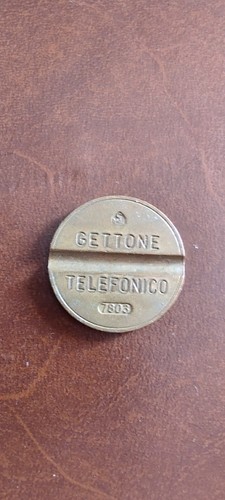 Gettone telefonico 7803 raro - gettone,