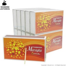 FIAMMIFERI MAXI BOX MARSIGLIA ACCENDI FUOCO CASA CUCINA CAMINO CONFEZIONE DA 10