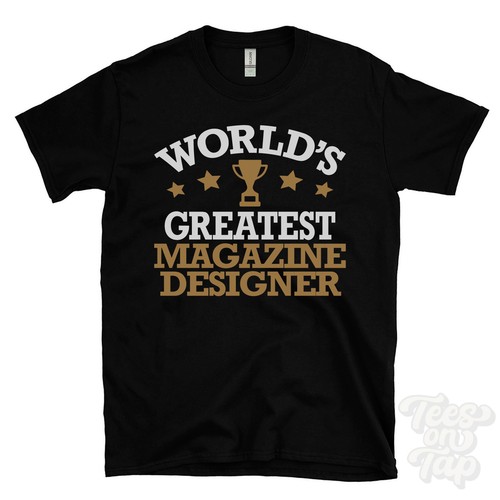 Maglietta designer rivista - designer,