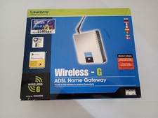Modem Router Linksys Cisco WAG200G Wireless-G Adsl Home Gateway Funzionante