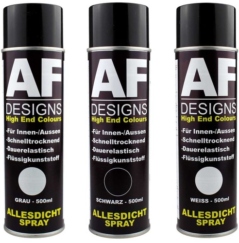 Spray sigillante tutto nero