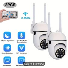 2 Telecamere Wifi Sorveglianza