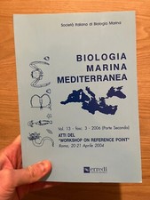 BIOLOGIA MARINA MEDITERRANEA -Vol. 13-fasc. 3- 2006(parte seconda) workshop SIBM