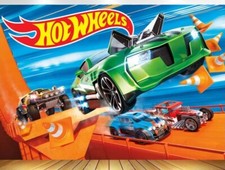 Carta da parati Hot Wheels per