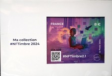 FRANCE 2024 CRYPTO-TIMBRE NFT 2.1  - SOUS BLISTER - MNH**