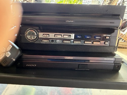 Clarion vrx775vd din dash - din, in-dash