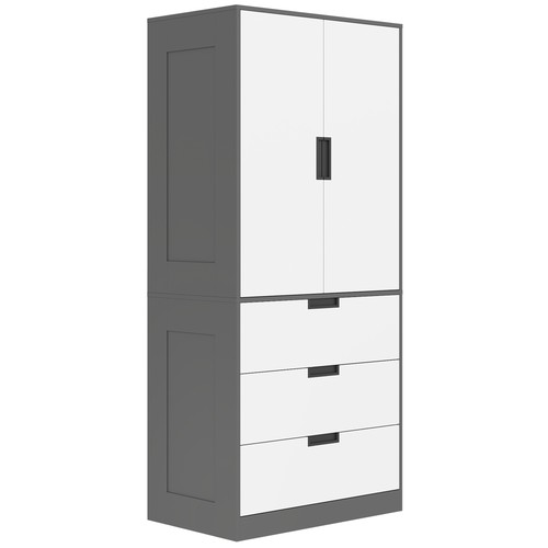 Homcom armadio con - homcom, 2