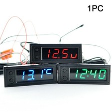 Auto voltmetro orologio led - auto-voltmetro,
