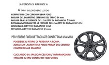 4 TAPPI 54 mm NERI COPRIMOZZO