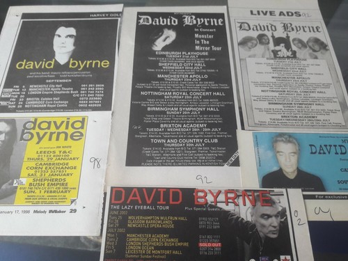 David byrne live tour dates - live,