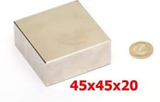  Neodimio 45 X 45 X 20 N52